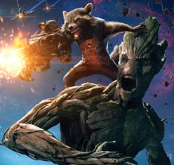 Rocket and Groot 